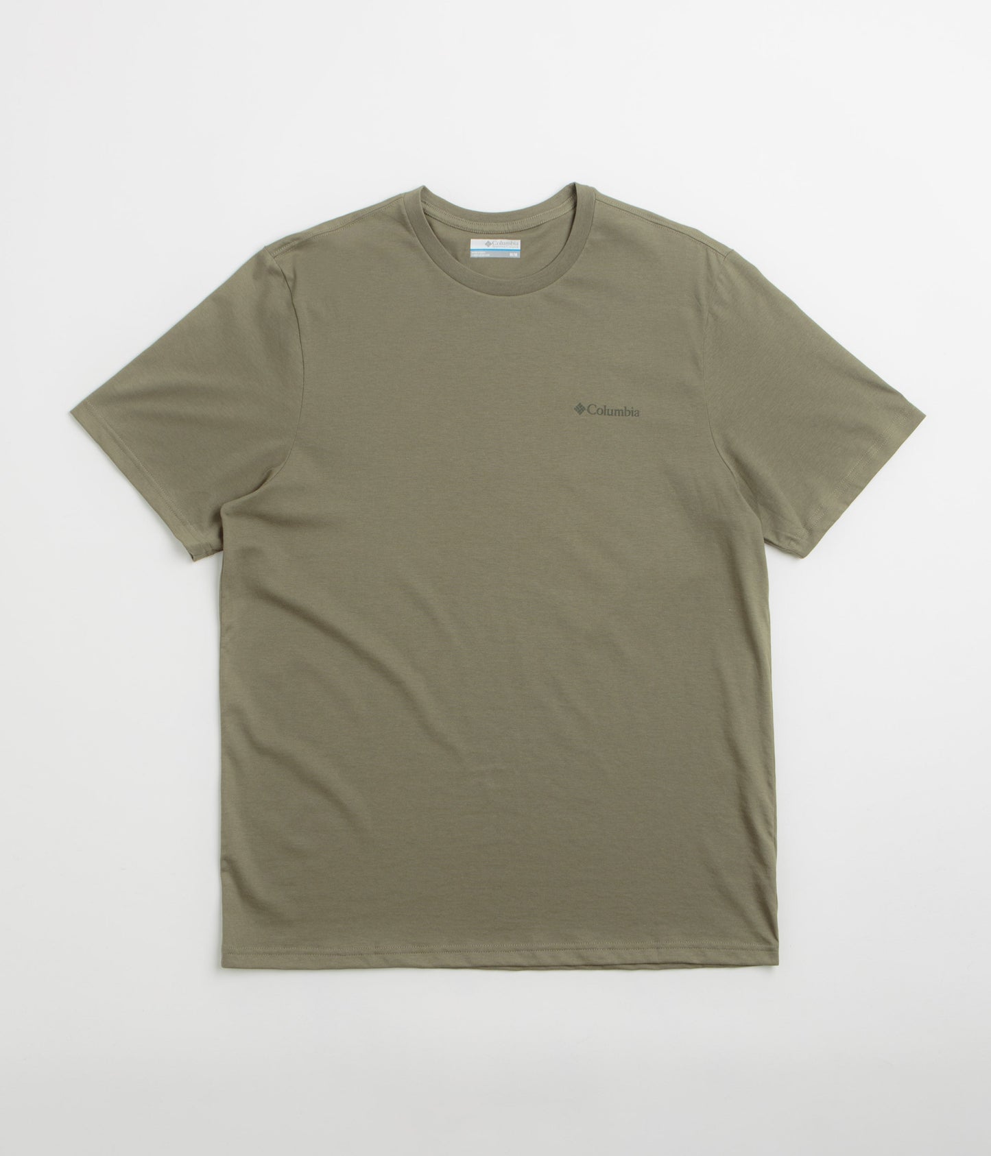Columbia CSC Logo Back T-Shirt - Stone Green / Boxy Brand