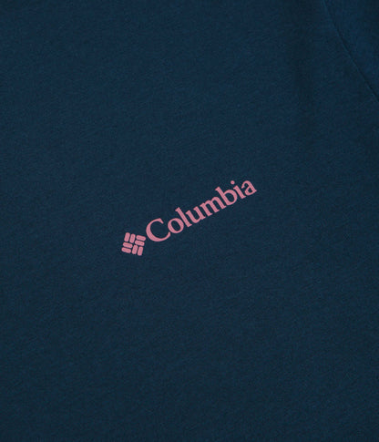 Columbia CSC Outdoor Back Graphic T-Shirt - Collegiate Navy / Sunscape