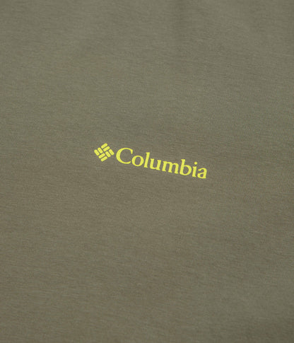 Columbia CSC Outdoor Back Graphic T-Shirt - Stone Green / Shining Sandscape