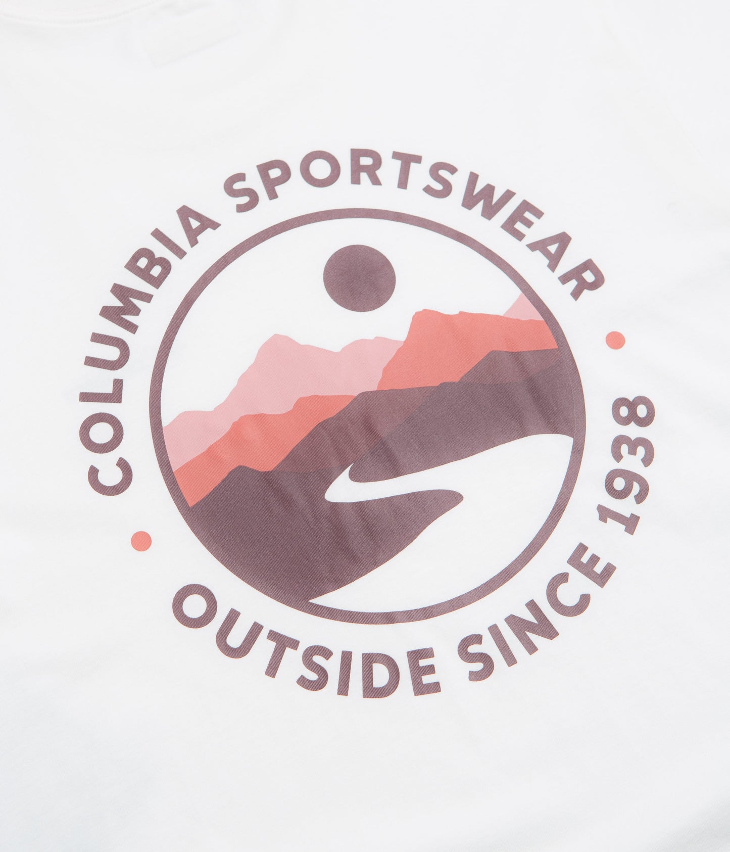 Columbia CSC Outdoor Back Graphic T-Shirt - White / Scoped View
