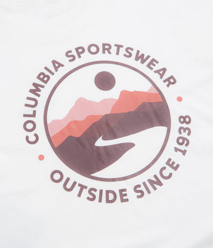 Columbia CSC Outdoor Back Graphic T-Shirt - White / Scoped View