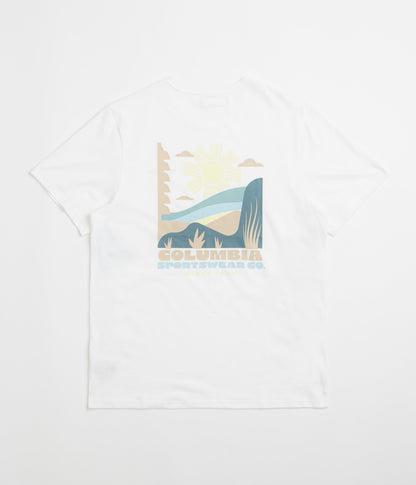 Columbia CSC Outdoor Back Graphic T-Shirt - White / Shining Landscape