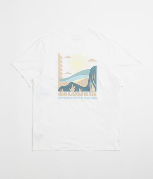 Columbia CSC Outdoor Back Graphic T-Shirt - White / Shining Landscape
