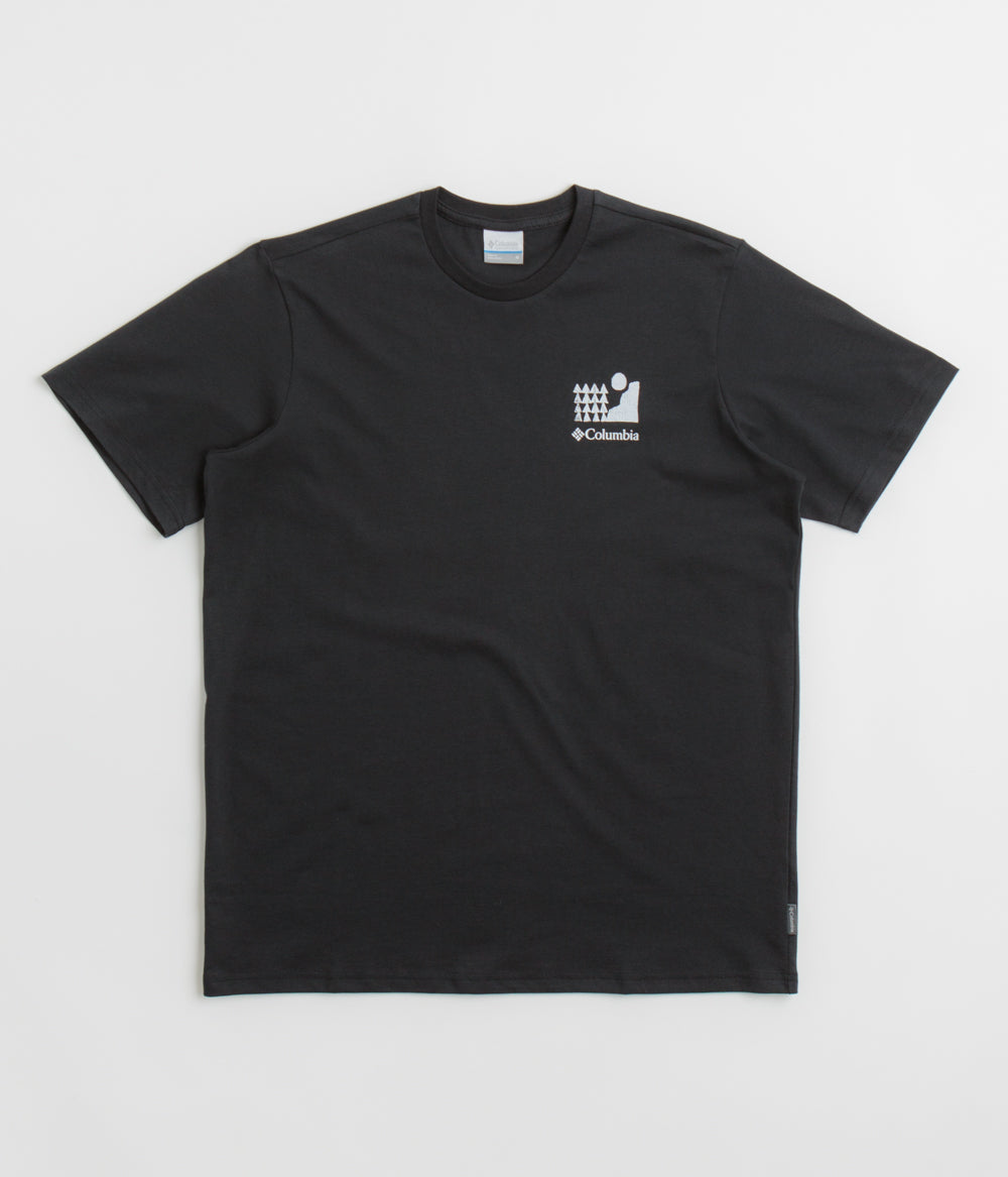 Columbia Explorers Canyon Back T-Shirt - Black / Explore Outdoors
