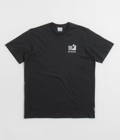 Columbia Explorers Canyon Back T-Shirt - Black / Explore Outdoors