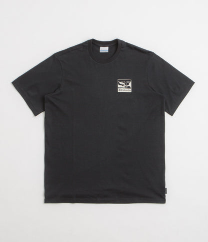 Columbia Explorers Canyon Back T-Shirt - Black / Trailscape