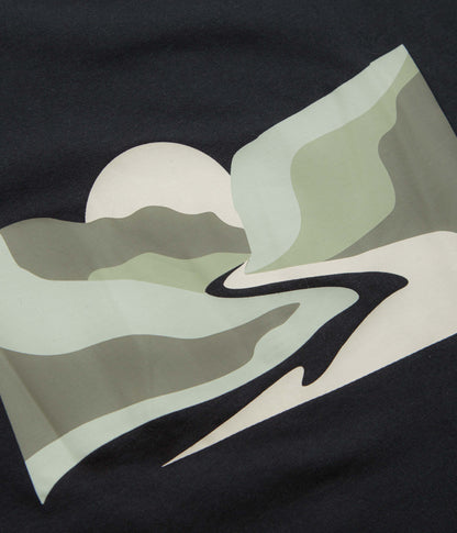 Columbia Explorers Canyon Back T-Shirt - Black / Trailscape