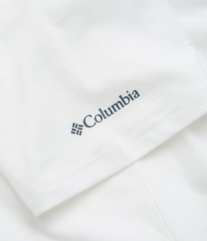 Columbia Explorers Canyon Back T-Shirt - White / Peaks and Waves