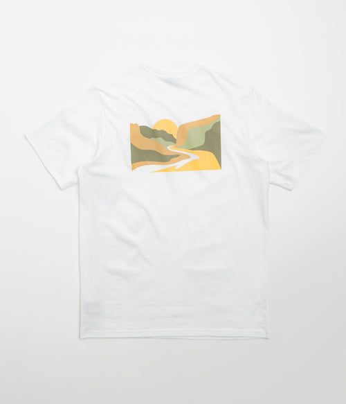 Columbia Explorers Canyon Back T-Shirt - White / Trailscape