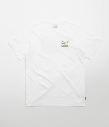 Columbia Explorers Canyon Back T-Shirt - White / Trailscape