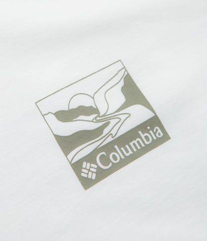 Columbia Explorers Canyon Back T-Shirt - White / Trailscape