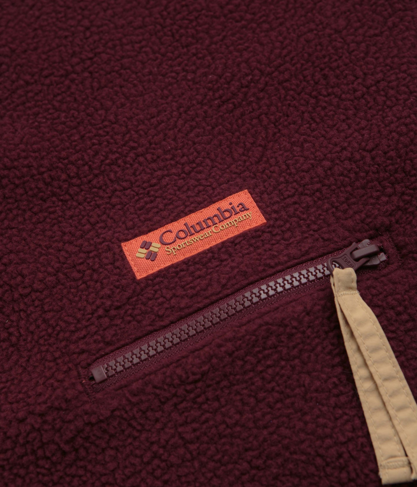 Columbia Helvetia II Half Snap Fleece - Rich Wine