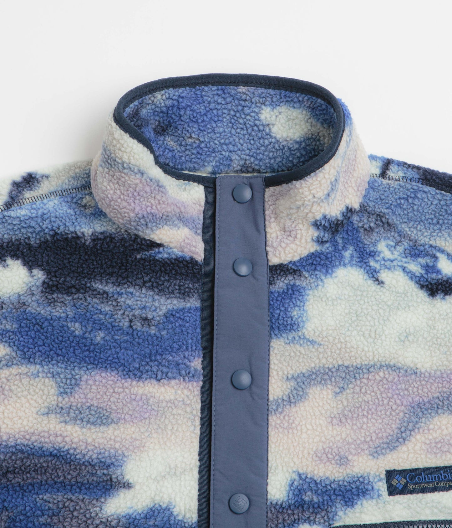 Columbia Helvetia II Printed Half Snap Fleece - Collegiate Navy / Dreaming