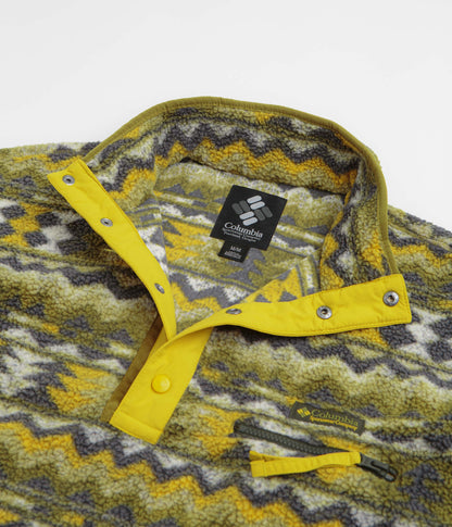 Columbia Helvetia II Printed Half Snap Fleece - Mossy Green / Retrotree
