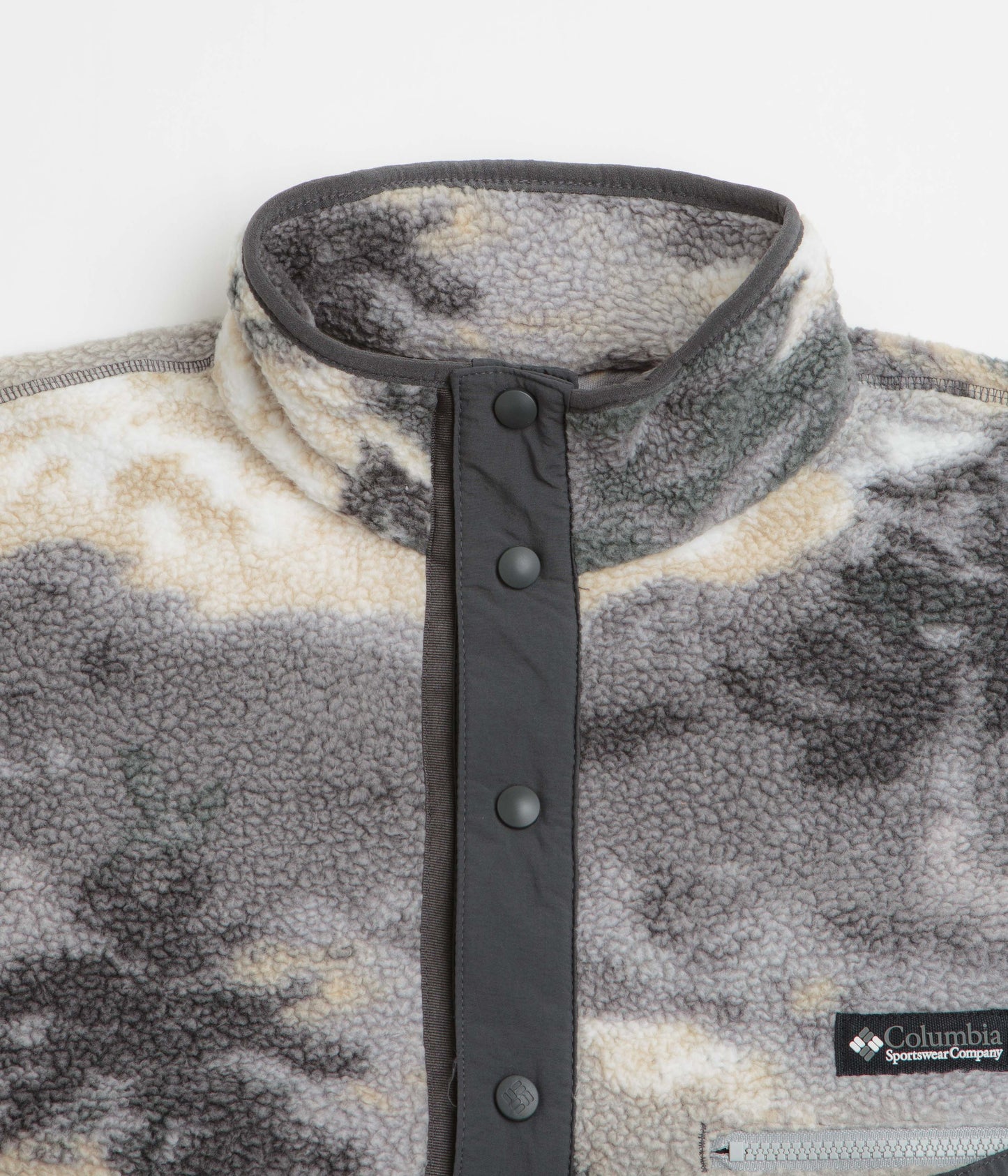 Columbia Helvetia II Printed Half Snap Fleece - Shark / Dreaming