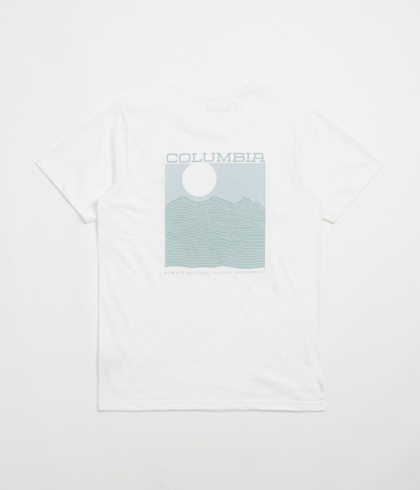 Columbia Rapid Ridge Back Graphic II T-Shirt - White / Framed Landscape