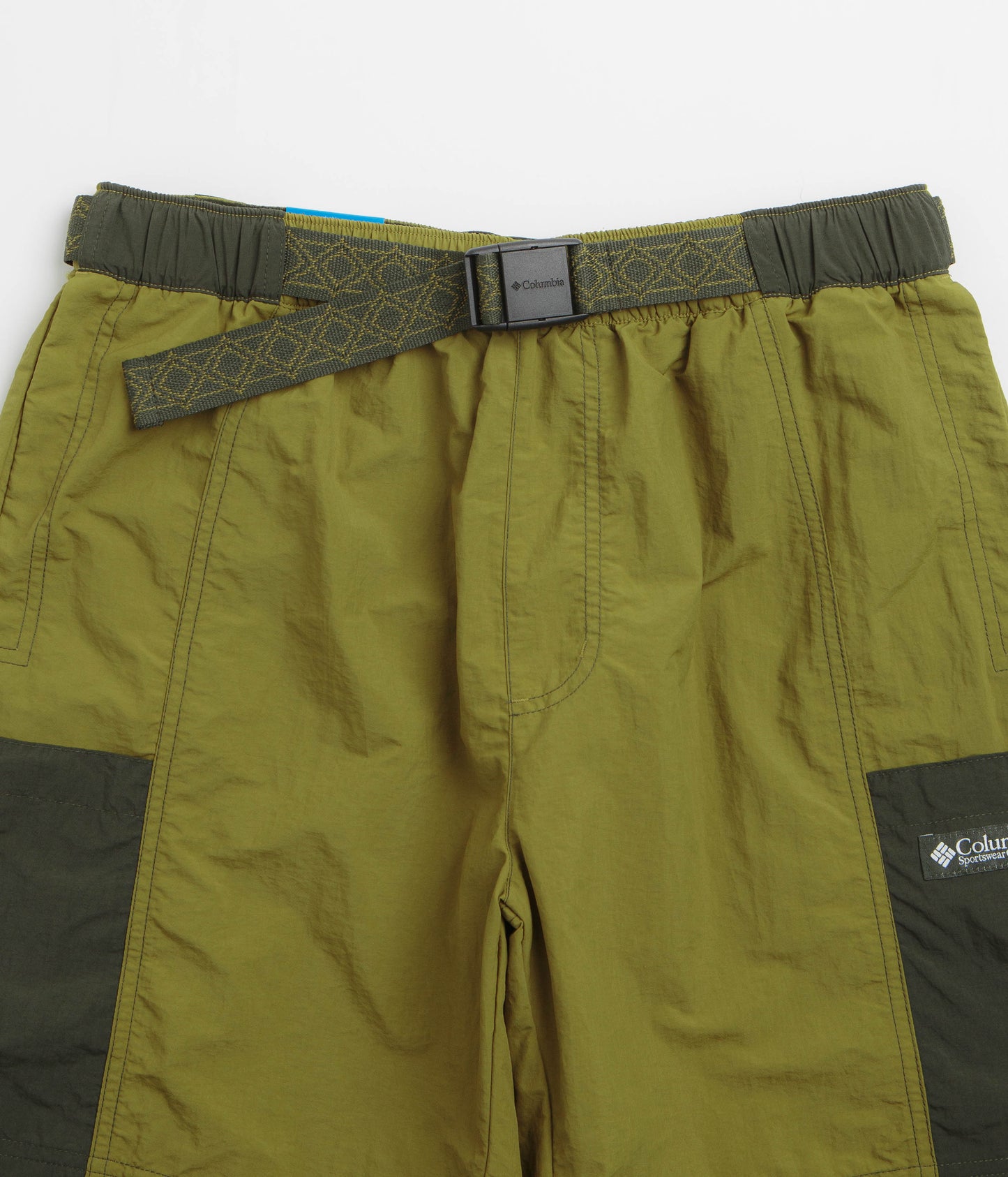 Columbia Sequoia Grove Woven 7" Shorts - Mossy Green / Greenscape