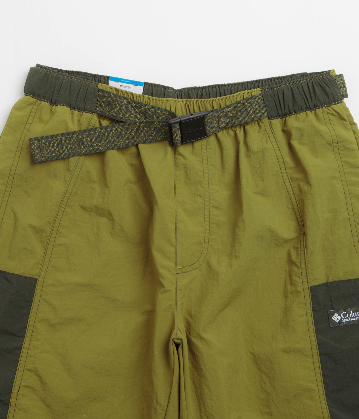 Columbia Sequoia Grove Woven 9" Shorts - Mossy Green / Greenscape