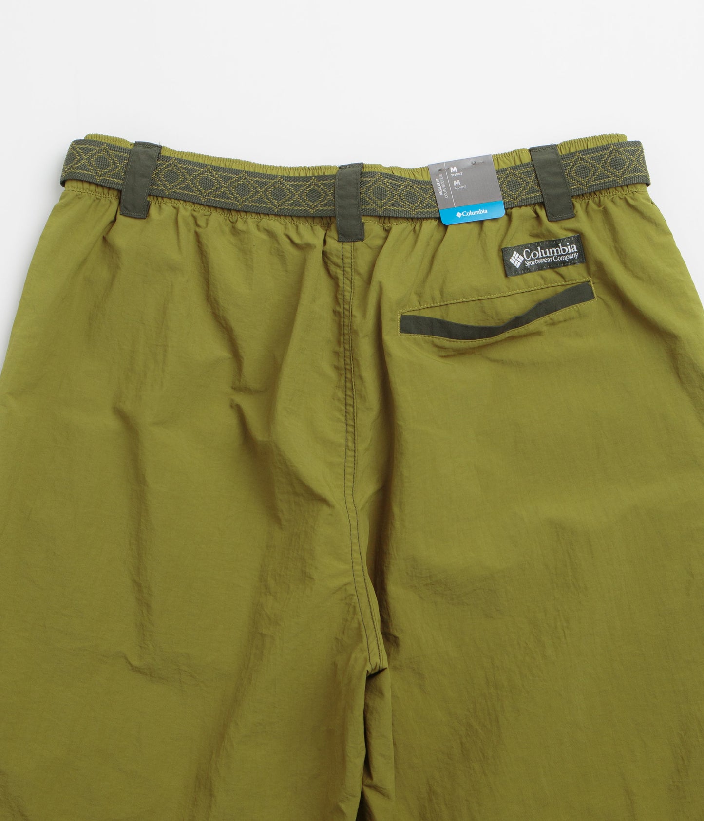 Columbia Sequoia Grove Woven 9" Shorts - Mossy Green / Greenscape