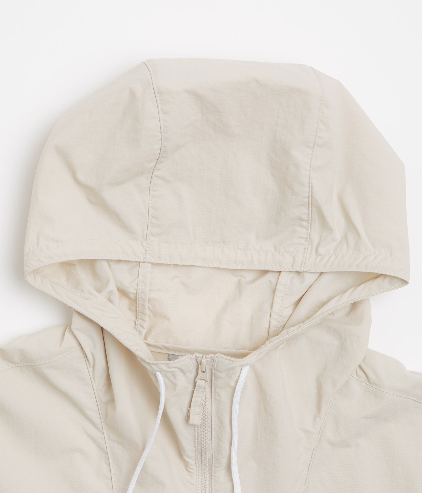 Columbia Spire Valley Hooded Windbreaker Jacket - Dark Stone / White