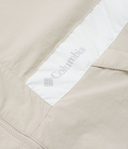 Columbia Spire Valley Hooded Windbreaker Jacket - Dark Stone / White