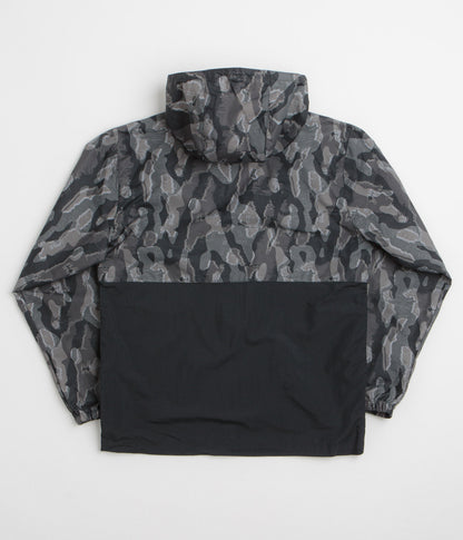 Columbia Spire Valley Printed Windbreaker Jacket - Black Treebark / Black