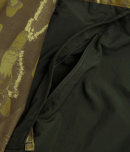 Columbia Spire Valley Printed Windbreaker Jacket - Mossy Green Treebark / Greenscape