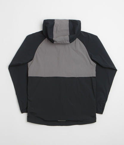 Columbia Tech II Wind Full Zip Jacket - Black / Columbia Grey