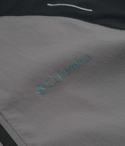 Columbia Tech II Wind Full Zip Jacket - Black / Columbia Grey