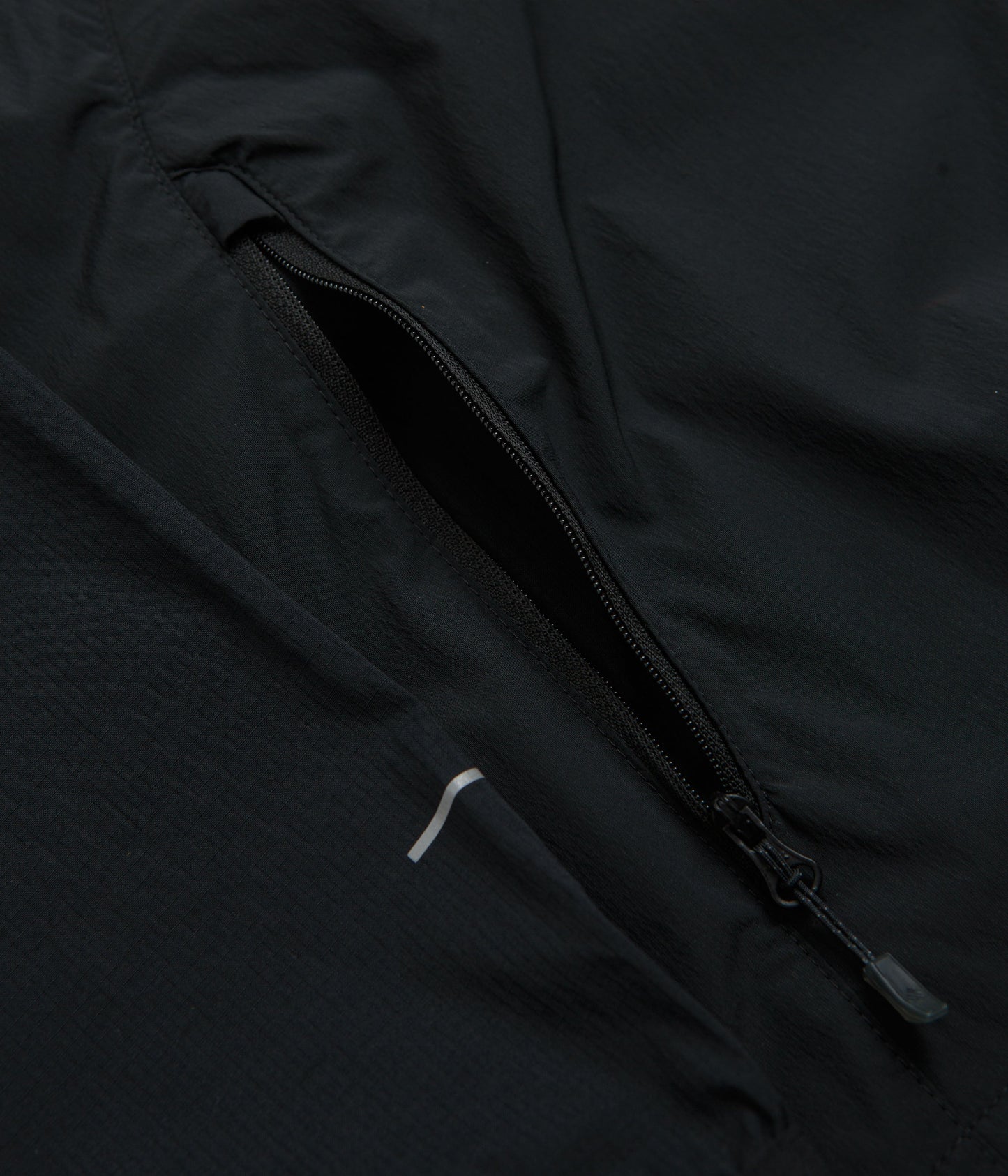 Columbia Tech II Wind Full Zip Jacket - Black / Columbia Grey