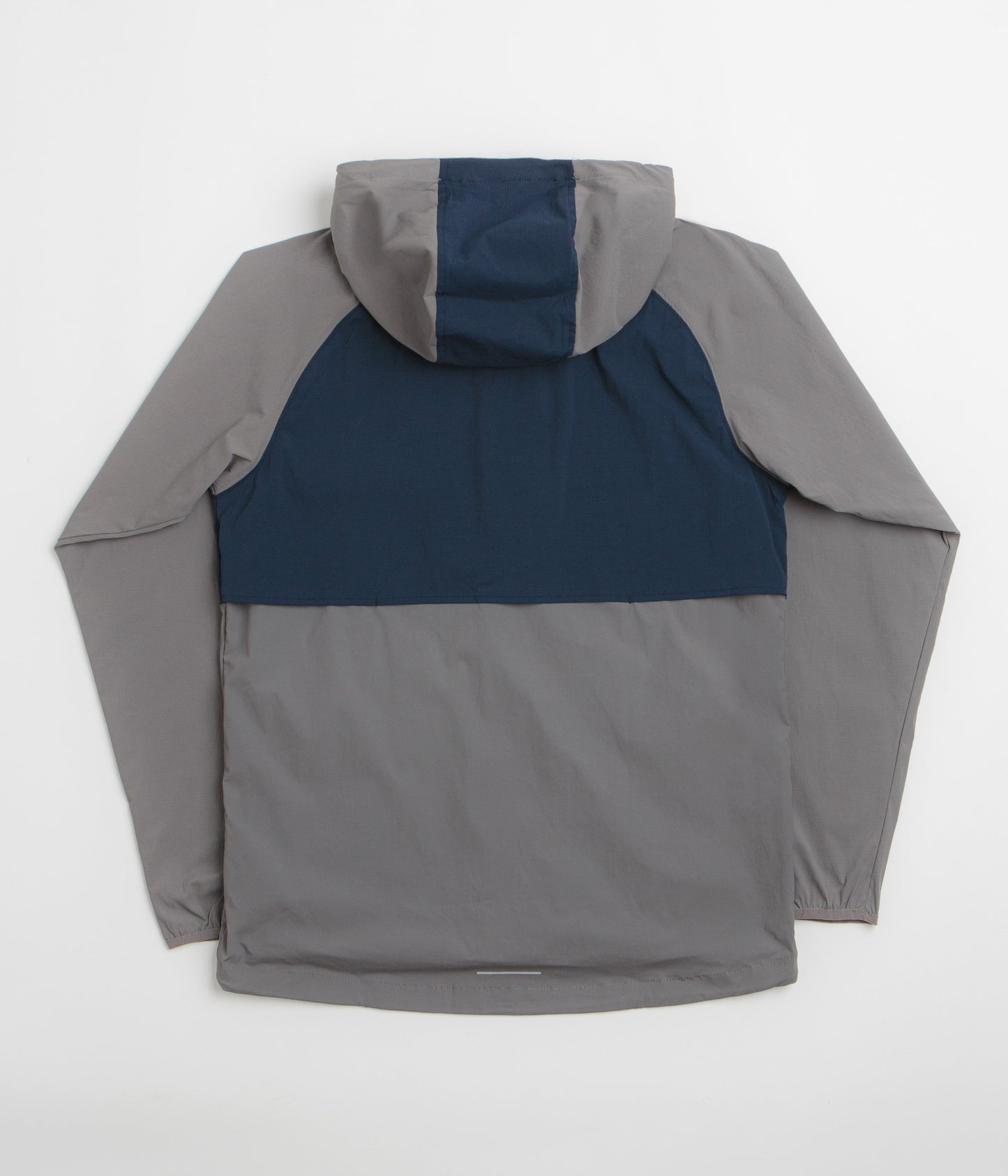 Columbia Tech II Wind Full Zip Jacket - City Grey / Collegiate Navy