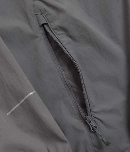 Columbia Tech II Wind Full Zip Jacket - City Grey / Collegiate Navy