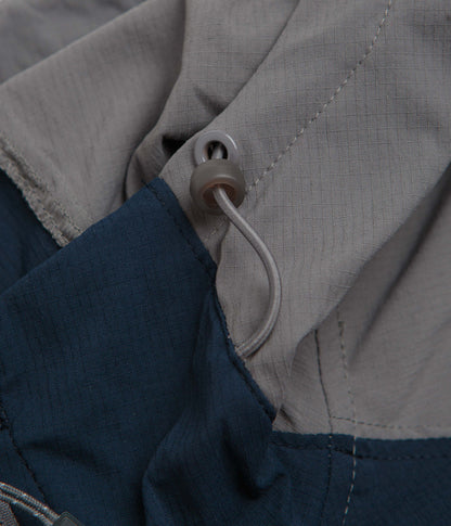 Columbia Tech II Wind Full Zip Jacket - City Grey / Collegiate Navy