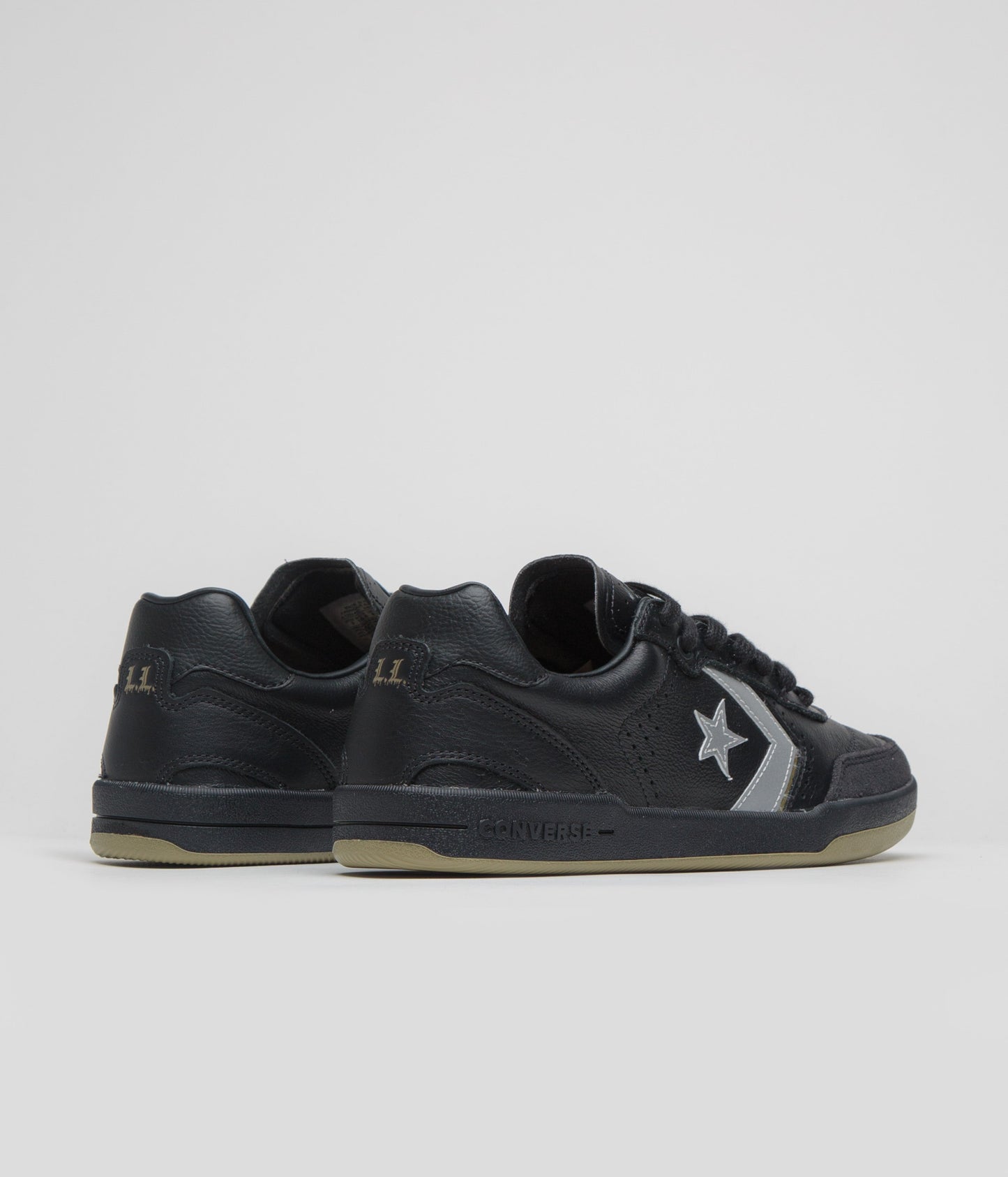 Converse Cons Louie Lopez Pro 2 Shoes - Black / Black / Lava