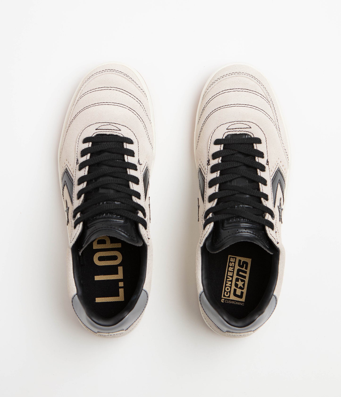 Converse Cons Louie Lopez Pro 2 Shoes - Egret / Black / Gum / Black