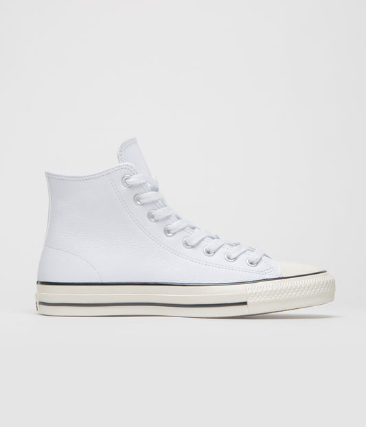 Converse CTAS Pro Hi Shoes - White / Gold / Egret