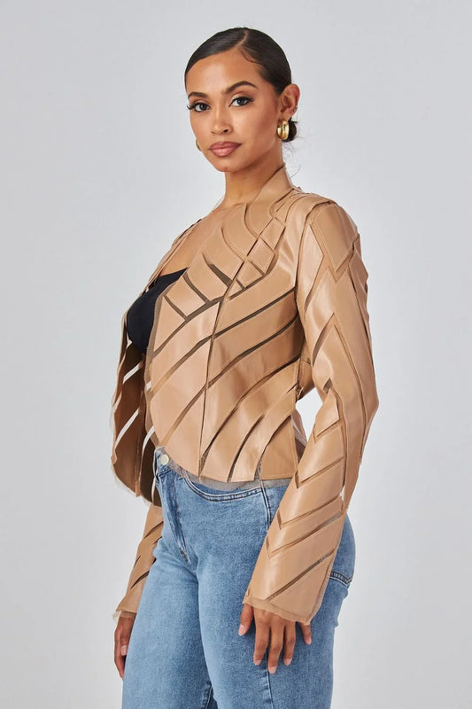 Cut Em' Off Jacket - Mocha