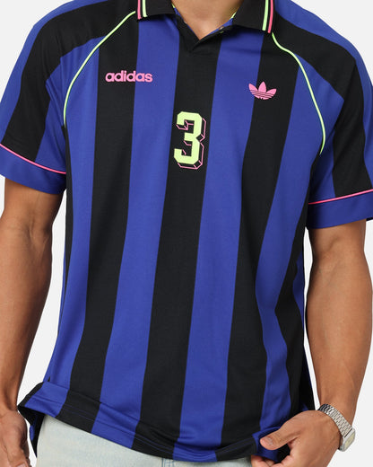 Adidas Jacquard Jersey Blue/Black