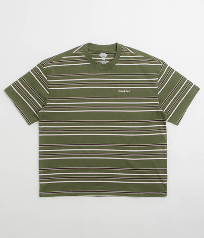 Dickies East Liberty Stripe T-Shirt - Cypress
