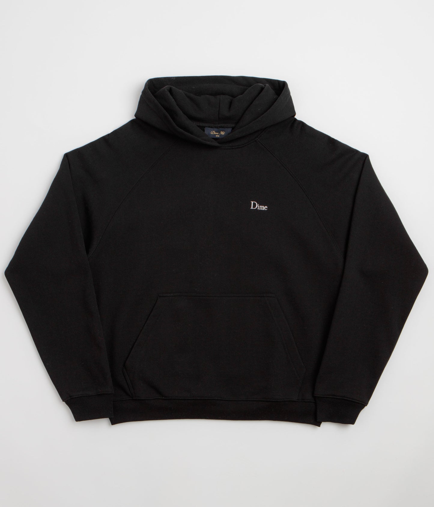Dime Classic Small Logo Hoodie - Black