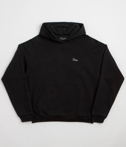 Dime Classic Small Logo Hoodie - Black