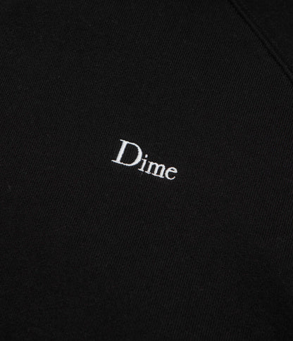 Dime Classic Small Logo Hoodie - Black