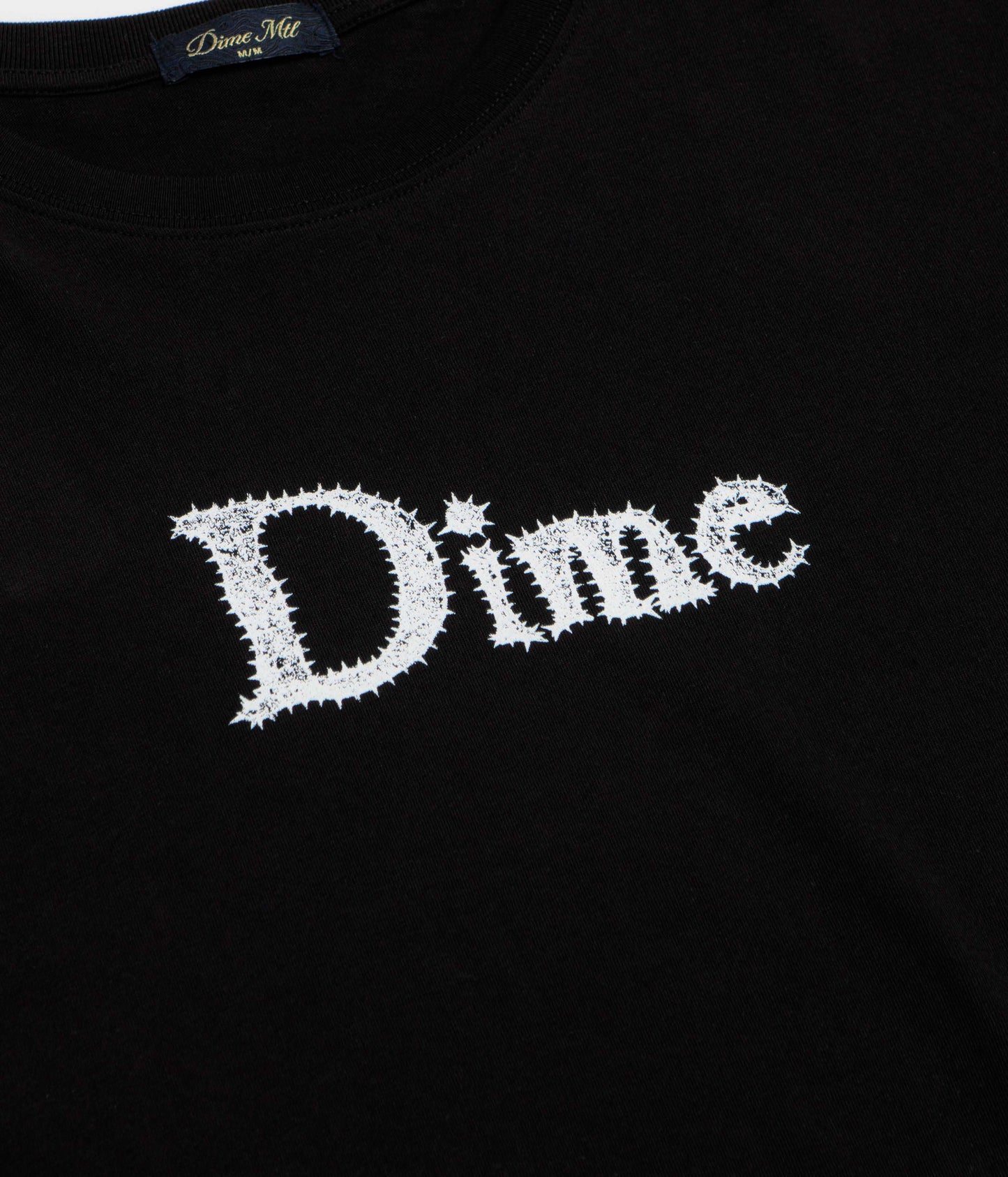 Dime Classic Spiked T-Shirt - Black