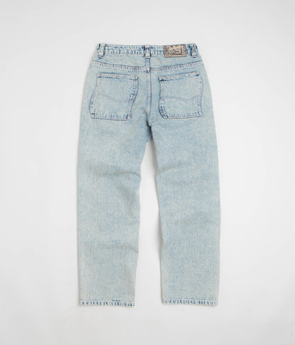 Dime Relaxed Denim Pants - Light Snow Washed
