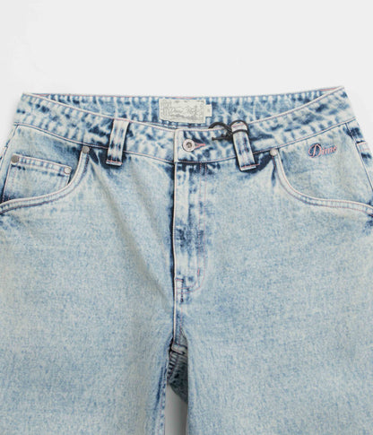 Dime Relaxed Denim Pants - Light Snow Washed