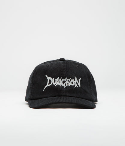 Dungeon Scrawl Logo Cord Cap - Black / Glow In The Dark