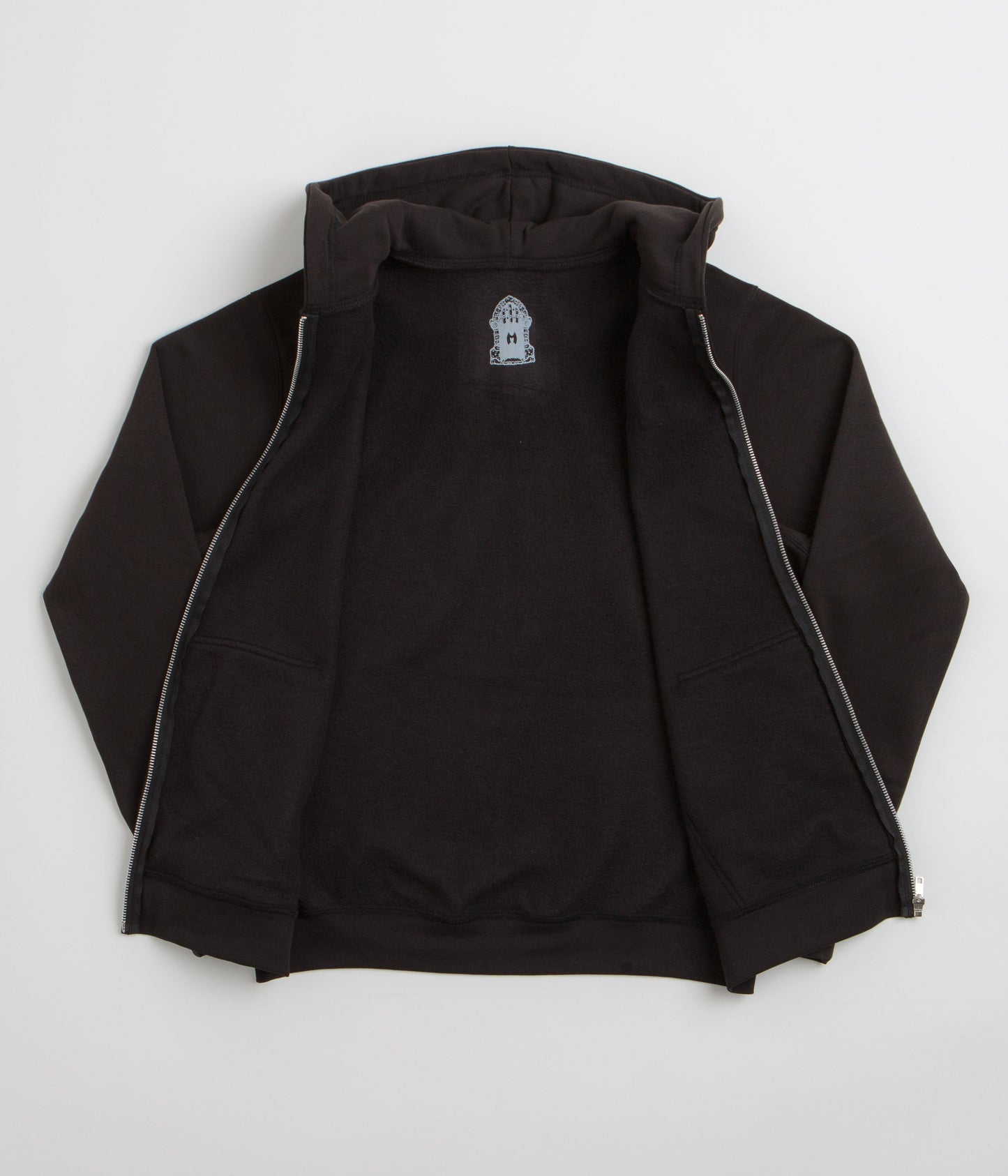 Dungeon Night Wing Full Zip Hoodie - Black