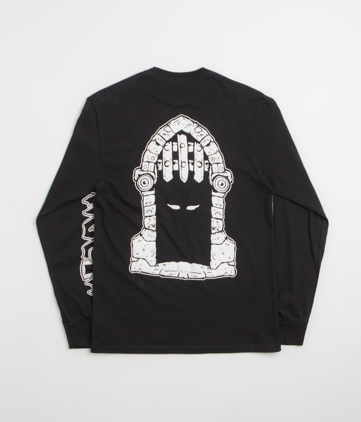 Dungeon Portcullis Logo Long Sleeve T-Shirt - Black