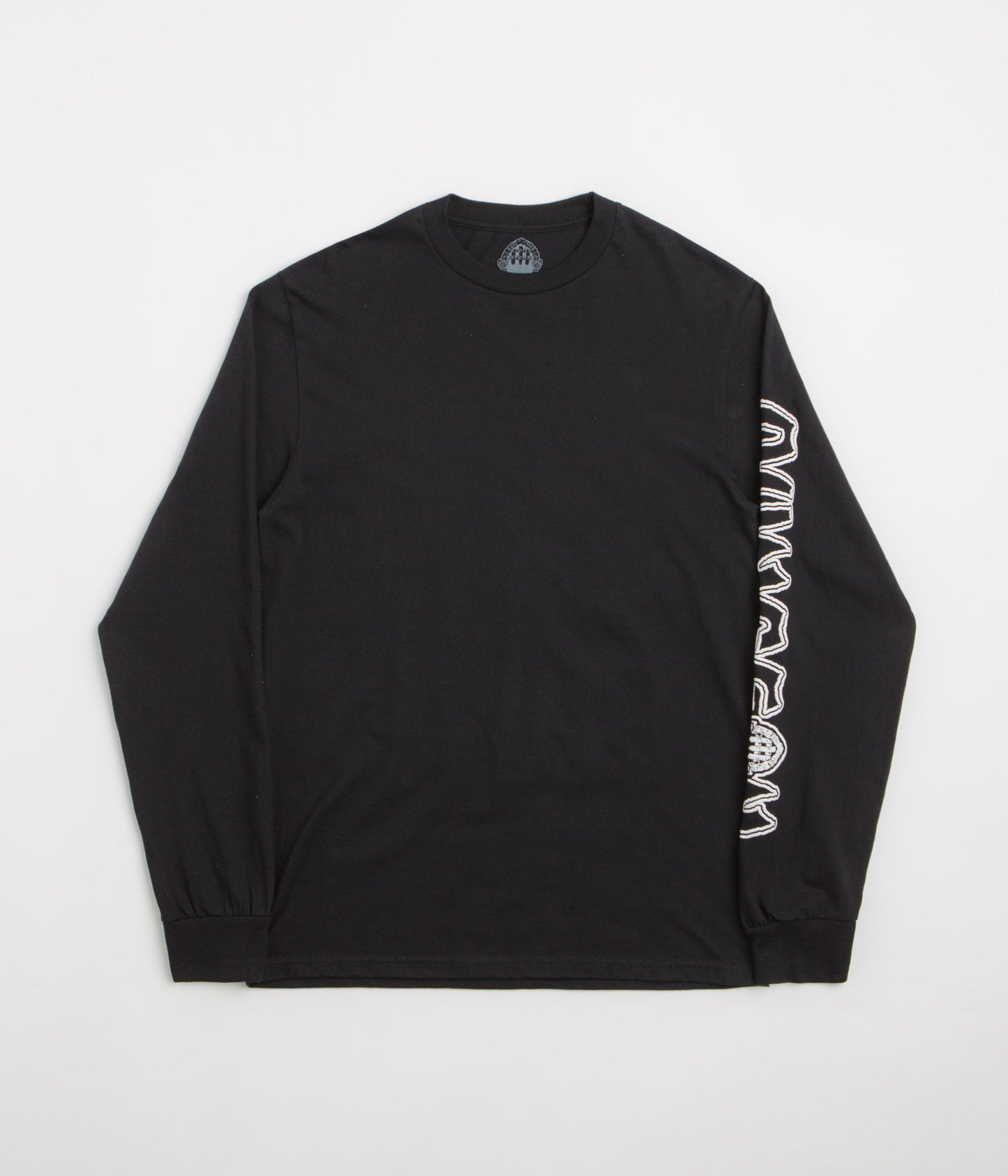 Dungeon Portcullis Logo Long Sleeve T-Shirt - Black