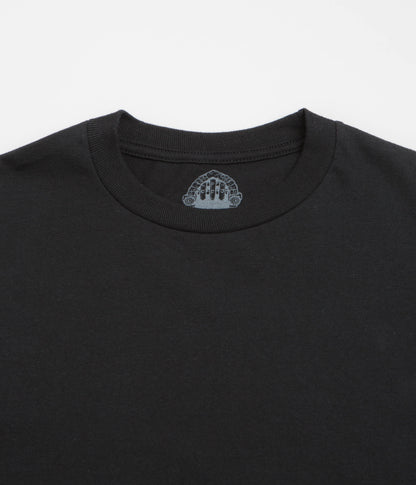 Dungeon Portcullis Logo Long Sleeve T-Shirt - Black